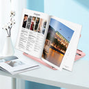 Adjustable Foldable Laptop Stand Universal Portable Notebook Holder (Pink) Newly