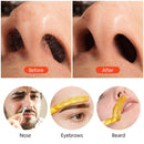 Nasen Haarentfernungsset Mikrowellen Wachs Augenbrauen 100g Duftende Wachsbohne.