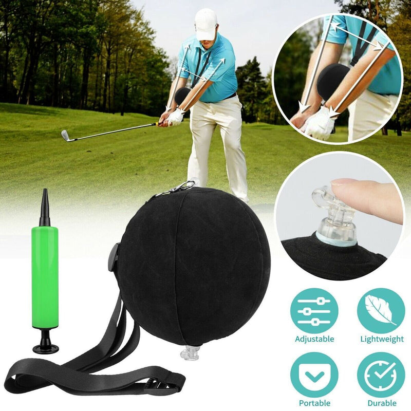 Adjustable Smart Golf Swing Posture Correction Impact Ball Training Teaching Aid