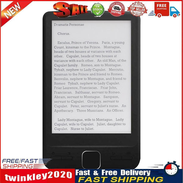 BK4304 4.3 inch OED Eink Screen Digital Ebook Reader Electronic Book (8G) Newly