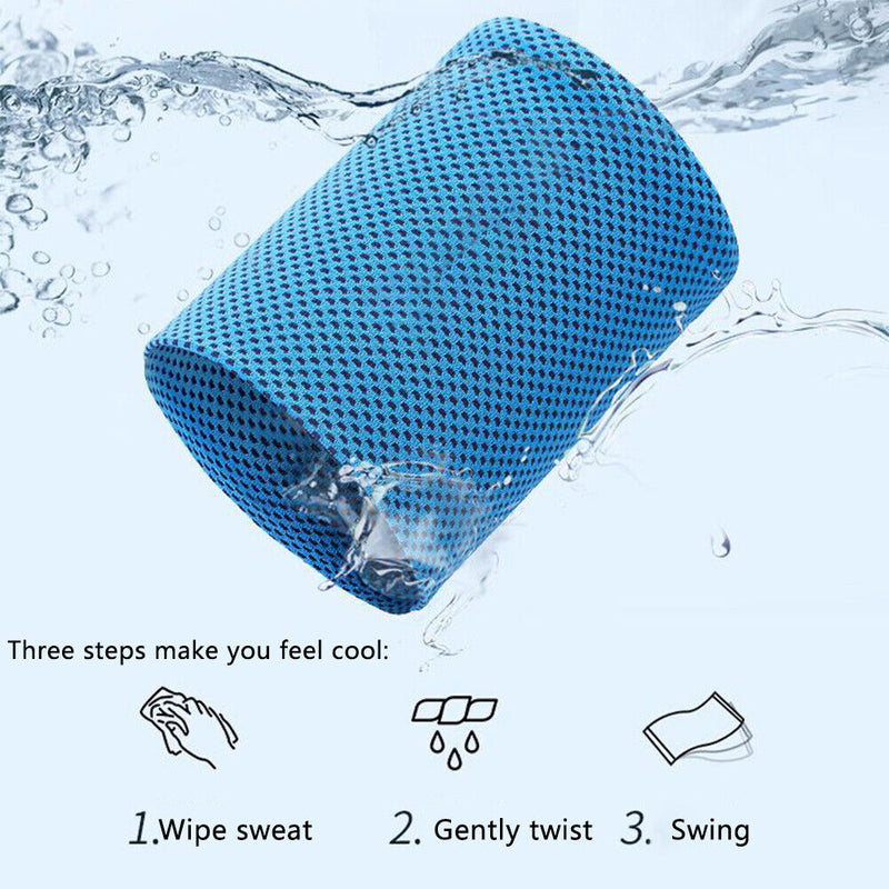 Wrist Sweatband Quick Drying Tennis Sport Cooling Wristband Wrist Brace Suppo