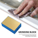 Diamond Hand Polishing Pad Stone Wiper Glass Grinding Abrasive Blocks 95x60mm