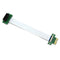 PCI Express Extension Cable 36-Pin PCIe 1X FPC Converter Cord for Motherboard