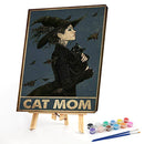 Oil Paint By Numbers Wall Art Picture Craft Gift Kit Home Living Room Decoration