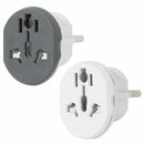 2PCS Europe For Travel South Korea US Plug Socket Converter Converter Adapter