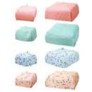 Kitchen Insulated Aluminum Foil Cover Foldable Food Cover (Red Lattice S)