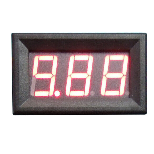 Digital DC Ammeter 20A Red LED Panel Amp Meter Digital Electricity Meter