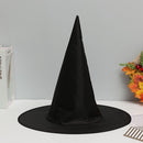 Children Gift Dress Party Costume Headwear Wizard Cap Black Halloween Witch Hat