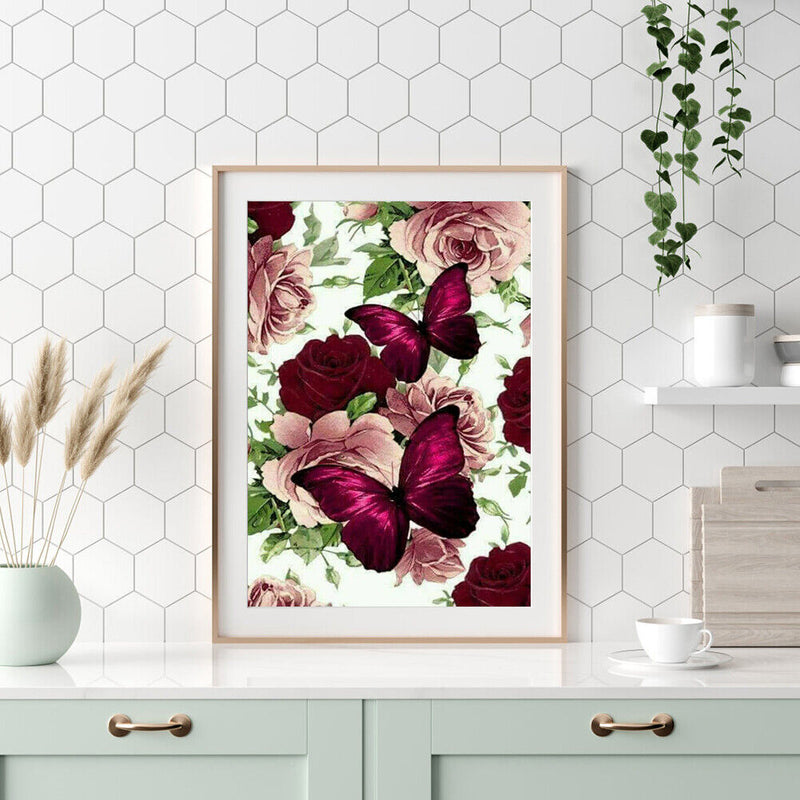 5D DIY Drawing Rhinestone Picture Craft Art Full Round Drill Diamond Painting