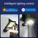 Solar Powered Wall Lamp Waterproof PIR Motion Sensor Outdoor Yard Light (D)