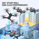 WL/RC F190 RC Drone FPV Altitude Hold Aircraft with 2 Battery (Black) Newly