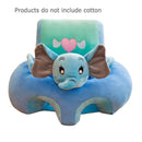 Creative Cartoon Baby Sofa Cover Learn to Sit Seat Feeding Chair Case (D) Newly