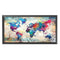 Cross Stitch Kits DIY Map 11CT Printed Embroidery 40x85cm (SZX112) #F