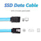 6Gbps SATA III 3.0 Cable HDD SSD Data Cable 5.5 inch (Straight to Straight)