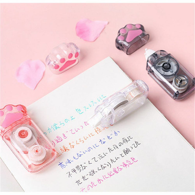 Stationery School Office Supplies 5mm * 6m Cartoon Correction Tape Cat Claw