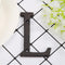Metal Letters Cast Iron House Sign Doorplate DIY Cafe Wall Decoration (L) Newly
