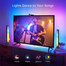 Remote Control Music 2 Sets 5V Colorful Tube RGB LED Pickup Rhythm Strip Light