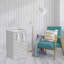 Laundry Baskets - Waterproof Freestanding Laundry Hamper with Reinforced Handles