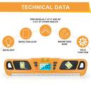 Digital Magnetic Base Level Slope Inclinometer Mini Angle Finder (Yellow)