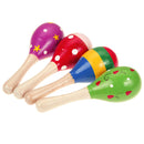 Baby Kids Sound Music Gift Toddler Rattle Musical Wooden Colorful Toys Newly