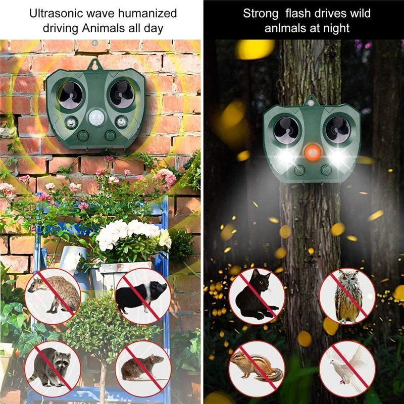 Dog Scarer Deterrent Mouse Repeller Pest Repellent Ultrasonic Animal Repeller