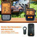 Wireless Digital Cooking Meat Thermometer With Dual Probe Alarm&
