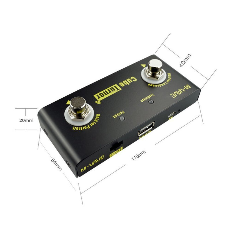 Wireless Page Turner Guitar Looper Pedals Cube Turner Page-turning Pedal