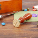 Retro Animal Pattern Wax Seal Stamps DIY Wooden Handle Sealing Wax (F260)