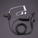 Waterproof Interphone Air Acoustic Pipe Headset PTT Headphones Walkie Talkie