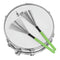 #A 2pcs Percussion Drum Sticks Metal Wire Drum Brushes Musical Instrument Parts