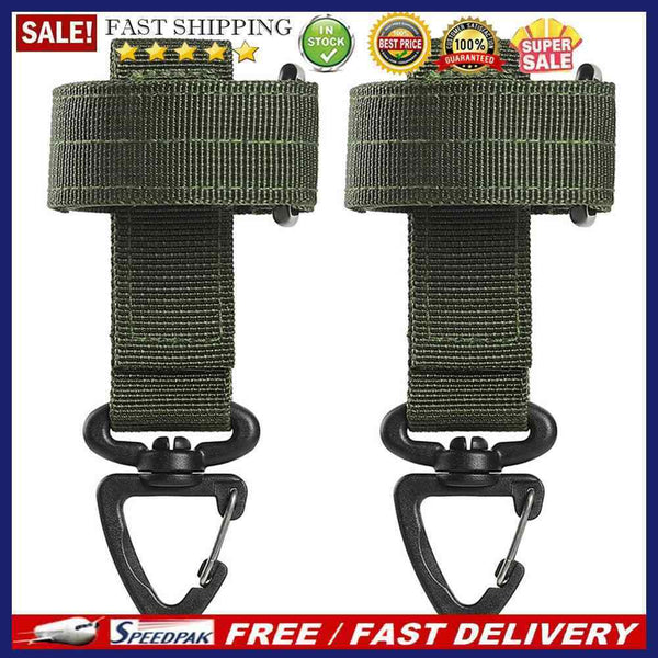 2pcs Outdoor Gloves Hook Climbing Rope Storage Buckle Camping Hanging Buckles