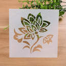 DIY Craft Scrapbooking Embossing Template Flower Pattern Layering Stencils