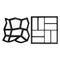 Garden Pavement Mold DIY Paving Cement Brick Road Concrete Path Maker (B)
