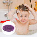 Bathroom Bath Brush Silicone Massage Scrubber Baby Soft Hair Body Cleaning To