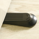5PCS Holder Home Black Safe Door Stopper Plastic Non-Slip Block Wedges