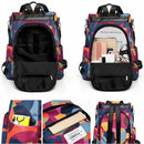 Large Capacity Durable Waterproof Backpack Shoulder Bag Travel Bag Rucksack