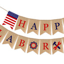 Creative Banners Happy Labor Day Background Labor Day Flag for Living Room