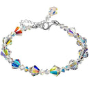 2022 Fashion Crystal Bracelet Adjustable Bangle Women Jewelry T1B0
