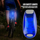 6-Pack LED Safety Light High Visibility Clip to Clothes Strap for Running Newly