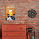 #A Fashion Artwork Retro Goods Unique Tin Painting Perfect Size for Bars Decorat