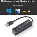 USB 2.0 HUB Adapter Multiple USB Splitter Power Hub Card Reader (5 Ports)