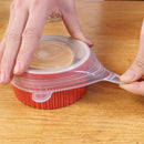Heat Resistant Reusable Stretch Silicone Lids Food Wrap Bowl Cover (14cm) Newly