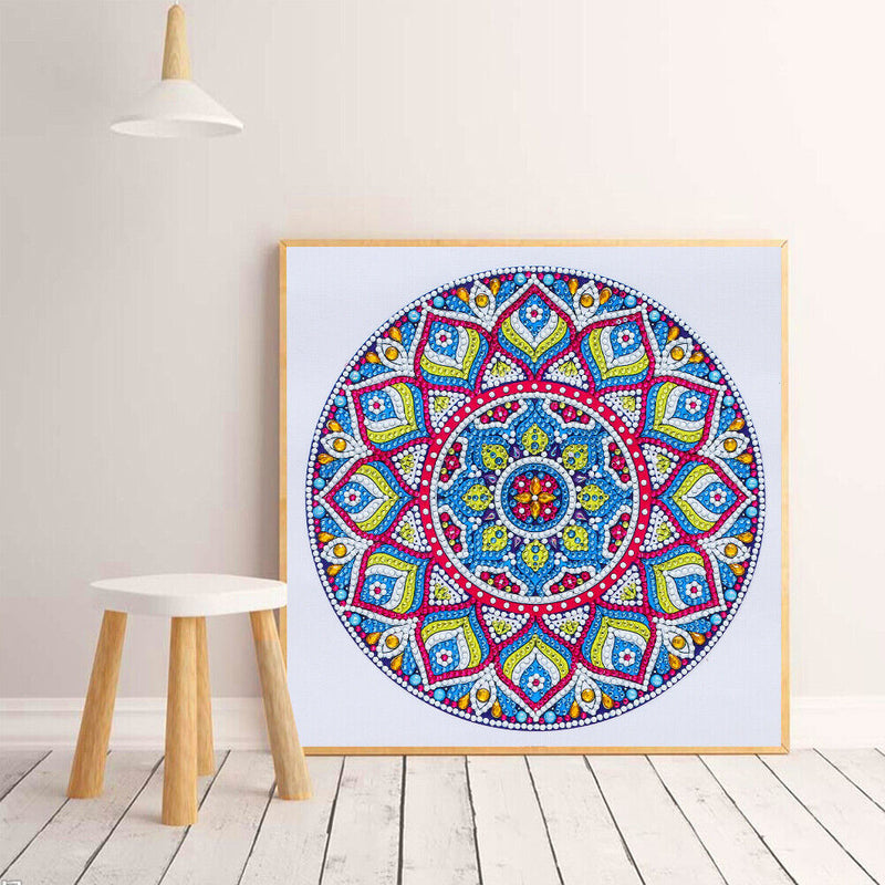 5D Part Special Shaped Drill Luminous Diamond Painting Mandala Art (GT106) Newly
