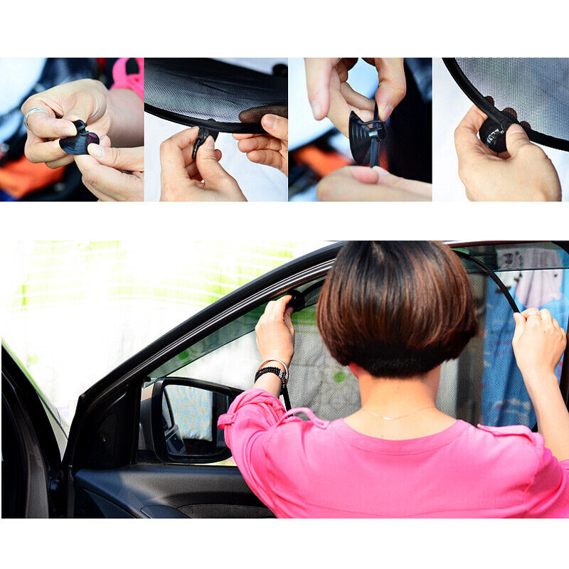 Hot summer! 2pcs Car Sunscreen Car Interior Screen Sun Shadow H