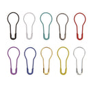 300pcs 10 Colors Gourd Safety Pins Metal Clips Knitting Stitch Marker (1) Newly