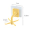 360 Degrees Rotated Kitchen Hooks Adhesive 6 Hooks Wall Door Clothes Bag Hanger