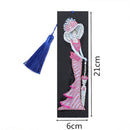Diamond Painting Leather Beauty Bookmark Special-shaped Drill DIY (AA1001)