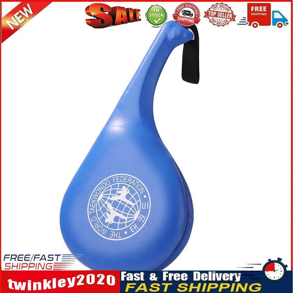 Taekwondo Boxing Training Pads Karate Punch MMA Sponge Foot Target (Blue) Newly