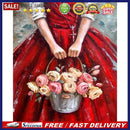 Hand Painted Oil Paint by Numbers DIY Dress Basket Drawing Wall Decoration Gi