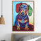 5D DIY Special Shaped Diamond Painting Colorful Dog Cross Stitch Embroidery